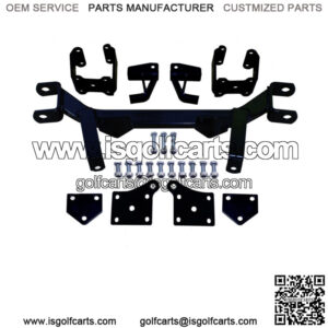 New 6" Drop Axle Lift Kit For EZGO Golf Cart 1994.5-2001.5 Electric TXT Model