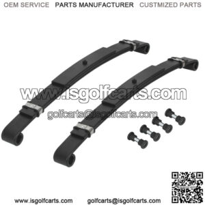 Heavy Duty Rear Leaf Springs FOR  EZGO TXT 1996-2013 Golf Cart (Set of 2)