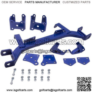 6" Drop Lower Axle Lift Kit for EZGO Golf Cart Electric TXT 1996-2000 Brackets