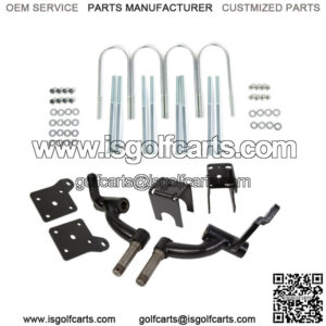 6 inch Drop Spindle Lift Kit for EZGO TXT Gas 01.5-08.5 Electric 01.5+ Golf Cart