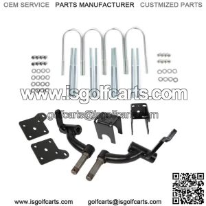 6 inch Drop Spindle Lift Kit for EZGO TXT Gas 01.5-08.5 Electric 01.5+ Golf Cart