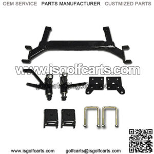 5" Drop Axle Golf Cart Lift Kit for EZGO TXT Electric 2001.5-2013