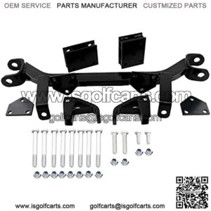 4" Drop Axle Lift Kit Shock Extenders Mount Bracket Compatible for 1994-2001.5 EZGO Gas Golf Cart Medalist/TXT Model
