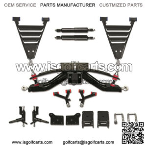 EZGO RXV 2008-2013.5 6" A-Arm Heavy Duty Lift Kit