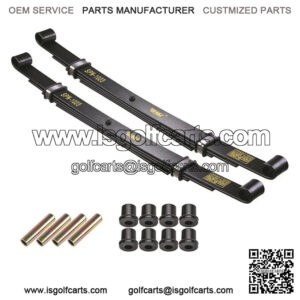 Club Car Precedent 1993-UP Heavy Duty Rear Leaf Springs with Bushings