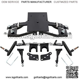 Club Car DS, Heavy Duty 6" Double A-Arm Golf Cart Lift Kit for Club Car DS Electric & Gas (2004-UP)