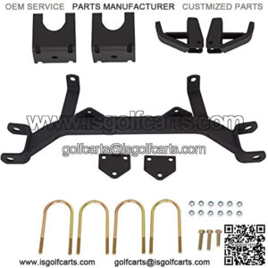 5" Axle Golf Cart Lift Kit Compatible with 1994-2001.5 EZGO TXT/Medalist Gas Models
