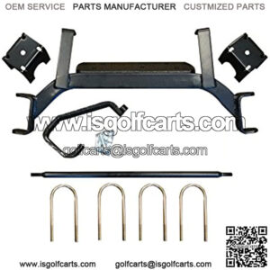 6" Drop Axle Lift Kit for EZGO TXT/MEDALIST Electric/Gas Golf Carts (2001.5 & Newer TXT/Medalist GAS)