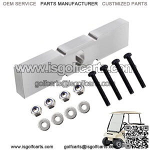 Golf Cart Low Pro Front End 1 inch Lift Block Kit Fits for Club Car DS Gas & Electric Models(Not for Precedent)