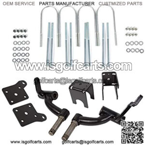6 inch Drop Spindle Lift Kit Compatible with EZGO 2001.5-2008.5 TXT Gas 2001.5+ Electric