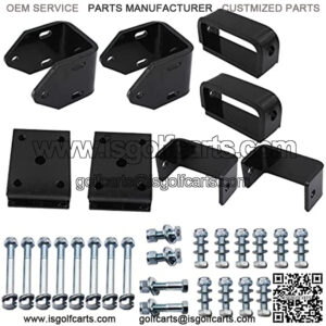 4" Block Golf Cart Lift Kit For EZGO 1994.5-2001.5 Gas TXT/Medalist Model
