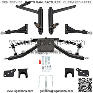 Golf Cart Lift kits for Club Car DS 2004.5-up Electric or Gas??6 inch Heavy Duty A-Arm Lift Kit Match with Tires Below 23" (Club car DS)
