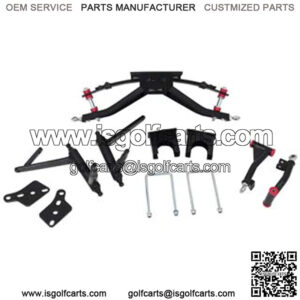 6" Double A-Arm Golf Cart Lift Kit for Club Car DS Gas/Electric 2004.5-Up