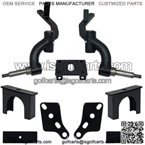 Lift Kit, 3″ Drop Spindle, Club Car DS Gas & Electric 03.5+