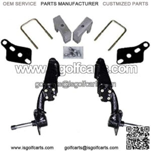 Club Car DS/Carryall/Turf Spindle Lift Kit (for Gas Golf Carts with Factory Front Mechanical Brakes) (6 inch)