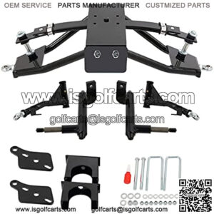 6" Double A-Arm Golf Cart Lift Kit for 2004-Up Club Car Precedent Gas/Electric Long Travel Lift Kit