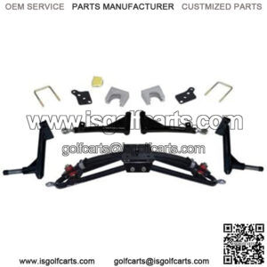 Revenge Golf Cart Parts & Accessories BMF 6" Club Car Precedent A-ARM Lift Kit for Gas and Electric - Heavy Duty