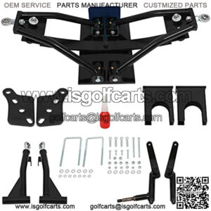 Front 6" Double A-Arm Lift Kit for Club Car DS Golf Cart 1982-2003 Electric/Gas, Best for Club Car Lift Kit Strength Steel
