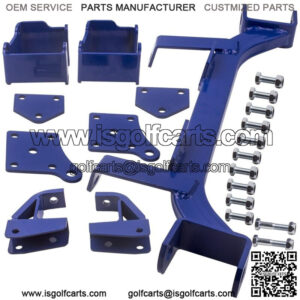 6" Drop Axle Lift Kit for EZGO TXT Golf Cart Electric 1996 Front Rear