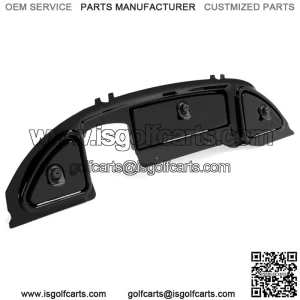 Dash Cover For 2008.5-Up Golf Cart Club Car Precedent Tempo Onward Black