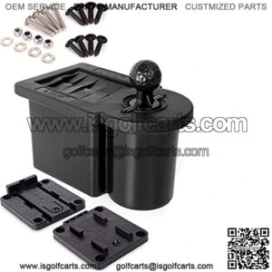 Golf Washer Bucket Deep Cleaning Golf Ball and Club Compatible with Golf Cart EZGO Club Car Yamaha Golf Cue Washer