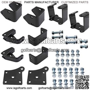 EZGO Golf Cart Electric TXT/Medalist 4" Block Golf Cart Lift Kit 1994.5-2001.5 by LAFORMO