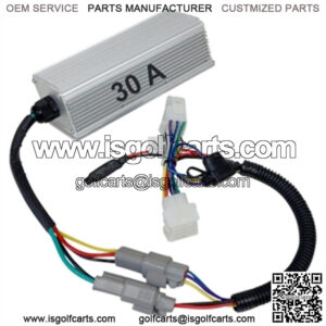 Voltage Reducer - 30 Amp - for Club Car Precedent Golf Cart - Fits 2008.5 and up