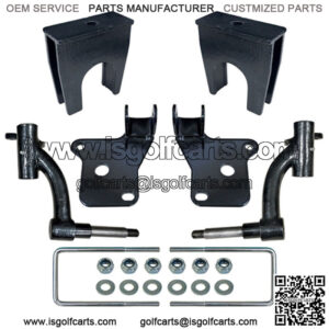 6" Drop Spindle Golf Cart Lift Kit for EZGO RXV Electric 2008 - Feb 2013