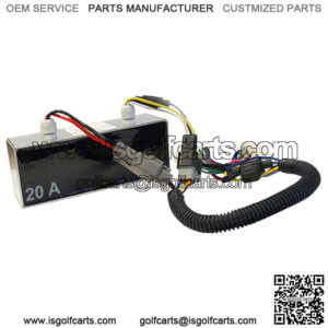 Voltage Reducer 36V-48V to 12V 20 Amp for Club Car Precedent Golf Cart