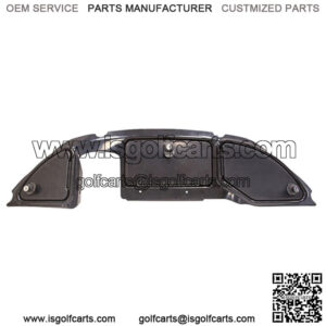 3 Door Carbon Fiber Dash Club Car Precedent Golf Cart-Fits 2008.5 and up