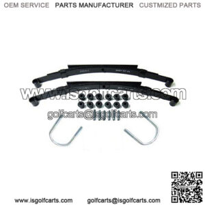 Club Car DS Heavy Duty Golf Cart Rear Leaf Spring Complete Kit Fits 1982 and Up