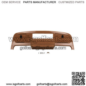 EZGO TXT Freedom (14-Up) Light Oak Dash Cover With Locking Doors and Key