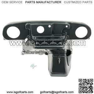 EZGO TXT (14-Up) Golf Cart Elite Radio Dash Cover - Carbon Fiber Finish