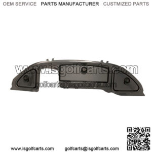 Club Car Precedent Golf Cart Carbon Fiber Dash with Locking Doors 2008.5 and Up