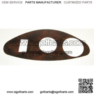 EZGO RXV Freedom Woodgrain Key Switch Cover Plate