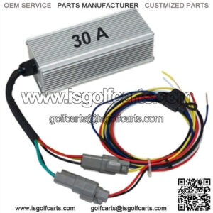 36V - 48V TO 12V Voltage Reducer - 30 Amp - for Golf Cart