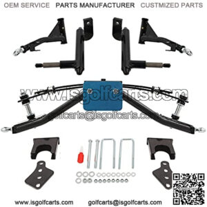 Golf Cart Lift kits for Club Car Precedent 2004-up Electric or Gas??6 inch Heavy Duty A-Arm Lift Kit Match with Tires Below 23" (Club car Precedent)