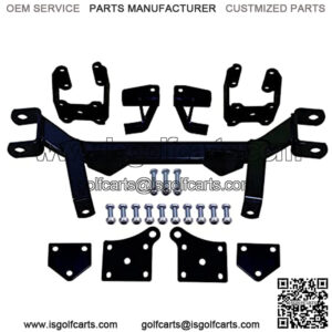 6" Drop Axle Lift Kit For EZGO Golf Cart 1994 -2001 Electric TXT Model