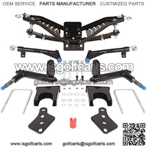 Golf Cart 6 inch Heavy Duty A Arm Lift Kit for Club Car Precedent 2004-up Electric or Gas