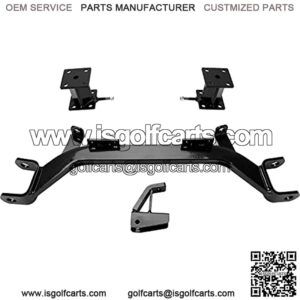 4" Drop axle Lift kit Compatible with 1975-1994.5 EZGO Marathon Golf Cart Electric Model Steel