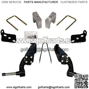 6" Spindle Golf Cart Lift Kit for Club Car DS Gas/Electric 2003.5-2009.5