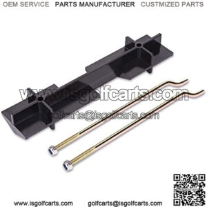 Battery Hold Down Plate with Rods Kit for EZGO TXT 1994-up 36 Volt Electric Golf Cart, OEM# 70045G01 70045-G01 01101G01 01101-G01