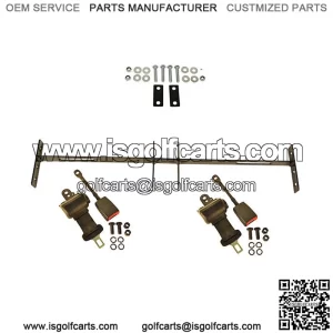 Golf Cart Front / Rear Seat Belt Kit For EZGO Club Car YHM-Automotive Grade Belt