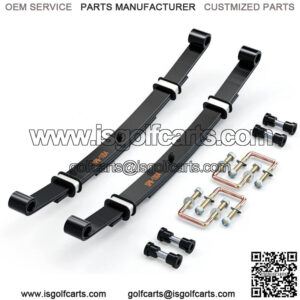 Heavy Duty 3 Leaf Rear Leaf Spring for EZGO TXT 1995-up Golf Cart W/ Bushing