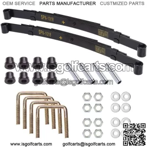 Golf Cart Heavy Duty 4-Leaf Rear Leaf Spring Kit for EZGO TXT 1994-2009 74207G02
