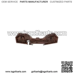 Yamaha Drive2 Dark Woodgrain Dash Cover With Locking Doors 2017+