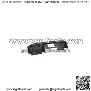 EZGO RXV Tectured Black Dash Cover With Locking Doors 2016+