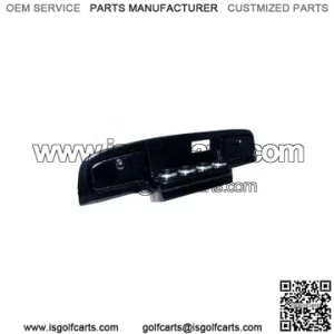 Metalic Black EZGO Golf Cart Dash With 4 Cup Holders 2 Locking Doors 1994+