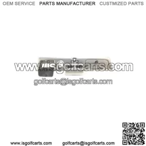 Turned Titanium Club Car Golf Cart Dash With Radio Cutout 2 Cup Holders 2 Locking Doors 1982+