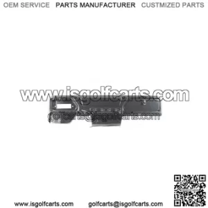 Carbon Fiber EZGO Golf Cart Dash With Radio Cutout 2 Cup Holders 2 Locking Doors 1986 - 93